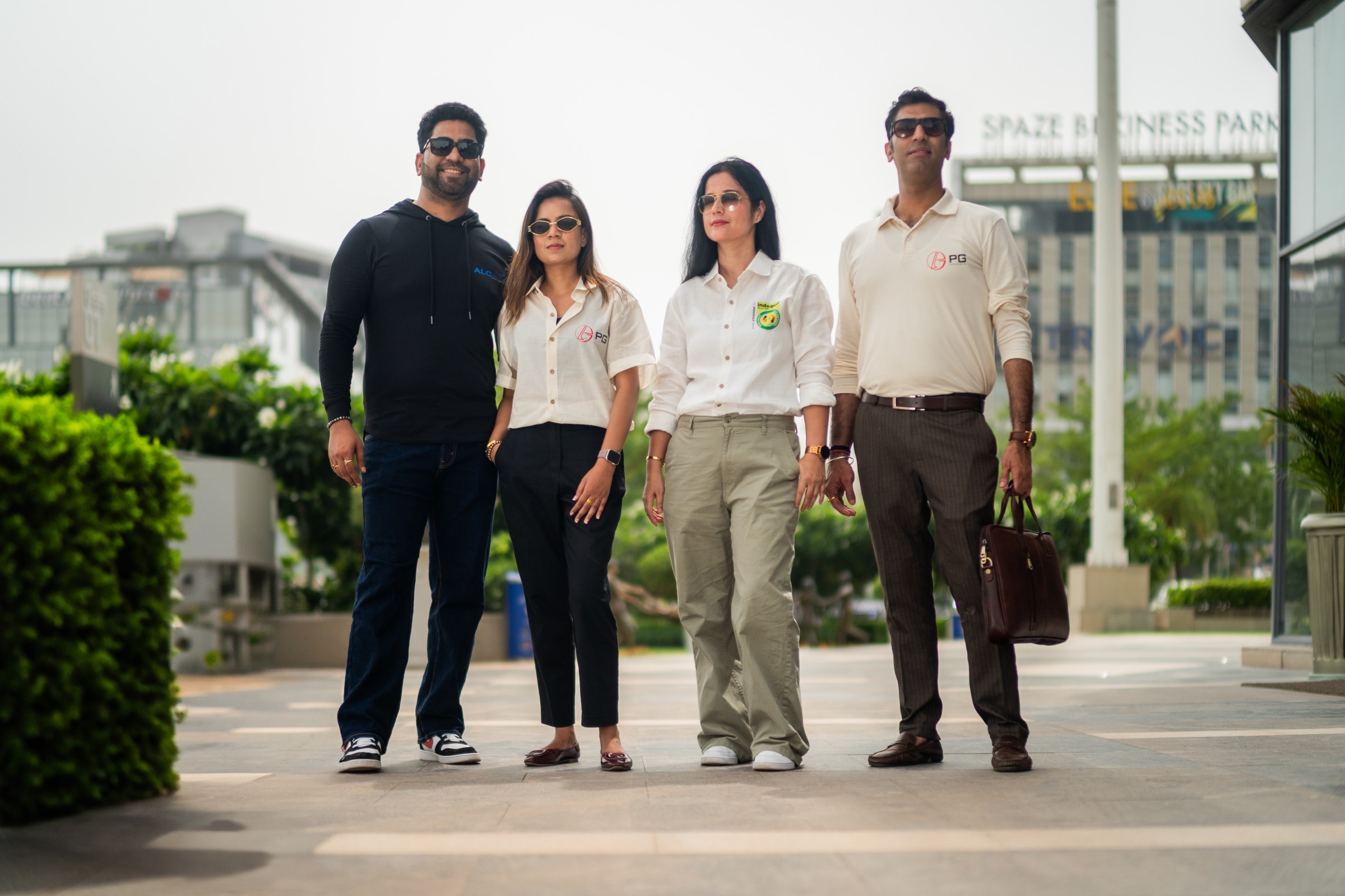 Corporate sustainable apparel collection for business professionals