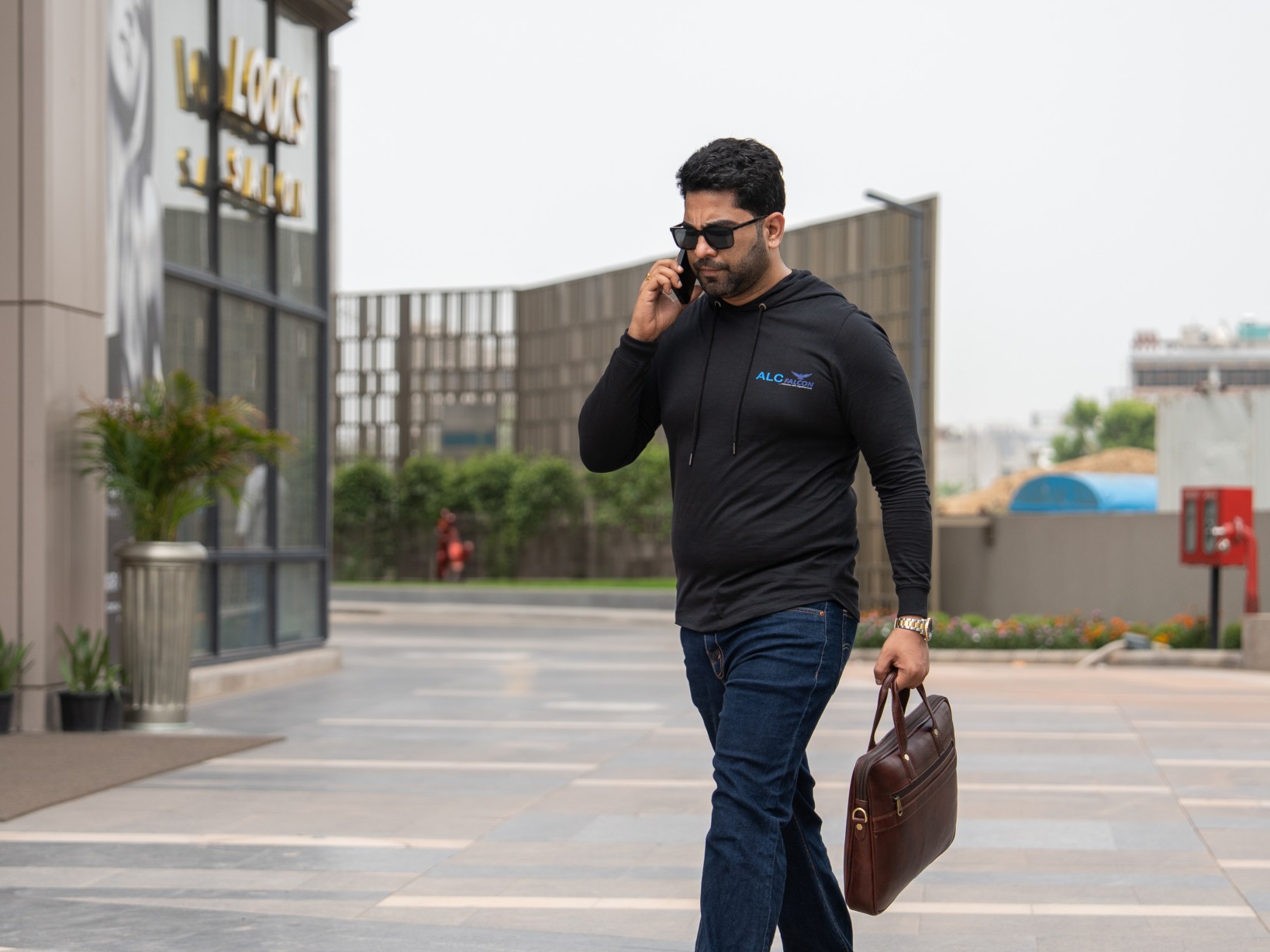 Eco-friendly corporate uniform showcasing sustainable fashion