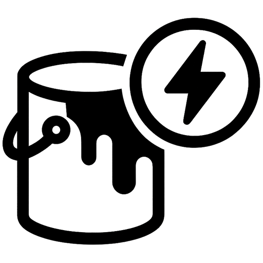 Low impact dyes icon representing 5-10 kWh energy savings per batch